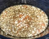 A picture of step 1 of Crockpot Chicken Noodle Soup.