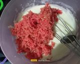 A picture of step 7 of Eggless Carrot Cake.