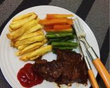 Foto langkah ke 5 dari resep Tenderloin steak homemade.