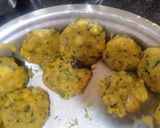 A picture of step 2 of Cheese Potato Vada.