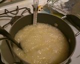 A picture of step 3 of Christmas Toffee.