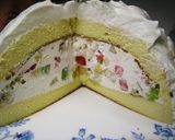 A picture of step 12 of Soccer Ball Cake.