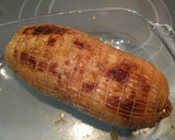 Foto del paso 3 de la receta: Roti de pollo con salsa de ciruelas y manzanas al Pedro Ximénez. En olla express