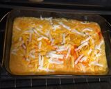 A picture of step 5 of Low Carb (Keto-Friendly) Cheesy Creamy Chicken Breast Cutlets.