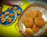A picture of step 6 of WALNUT, WHOLE WHEAT AND SEMOLINA BAKED COOKIES.