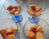 A picture of step 5 of Strawberry and Rhubarb Tiramisu.