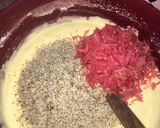 A picture of step 5 of Walnut Carrot Cake.