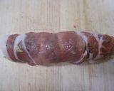 A picture of step 6 of Fried Cabbage Shiso Pork Roll.