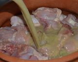 Foto del paso 4 de la receta: Pollo con pasta verde de curry