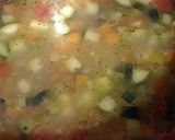 A picture of step 3 of Vickys Roast Chicken & Rice Soup, GF DF EF SF NF.