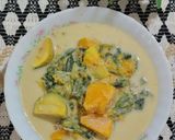 Gambar langkah 3 resipi Sayur Lemak Labu Kuning.