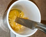A picture of step 2 of Mike's 60 Second Quiche.