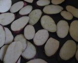 A picture of step 2 of Sweet Potato and Bacon in Oyster and Mayonnaise Sauce.