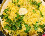 A picture of step 3 of Khara Pongal (Khichadi).