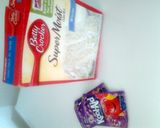 A picture of step 3 of Kool-Aid Cake.