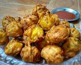 A picture of step 7 of Spongy Pakoray.