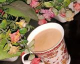 A picture of step 4 of Ginger Tulsi tea.