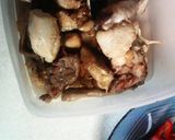 Foto langkah ke 2 dari resep Ayam tahu masak asam manis.