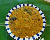A picture of step 8 of Chow Chow Koottu Curry.