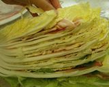 A picture of step 3 of Easy Layered Chinese Cabbage and Pork In A Pot.