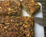 A picture of step 16 of Gisei Dofu (Tofu Egg Omelet).