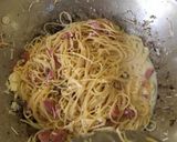 Foto langkah ke 4 dari resep Spaghetti carbonara.