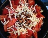 A picture of step 5 of Tomato Taco Salad.