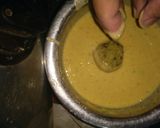 A picture of step 5 of Left over khicdi arancini.