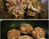 A picture of step 1 of Pork Beignets with Apple Balsamic Sauce.