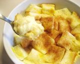 A picture of step 4 of 3 Minute Bread Pudding (for breakfast and snacktime).