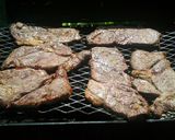A picture of step 2 of simple grilled steak.