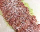 A picture of step 3 of Layered and Steamed Chinese Cabbage Leaves and Pork Mince.