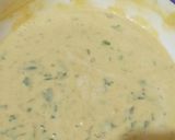 A picture of step 4 of Omlet Pakoray 😋😋.