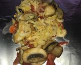 Foto del paso 2 de la receta Bacalao en papillote con verduras