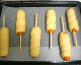 A picture of step 6 of Wiener Sausage Bread Rolls Using a Bread Machine.