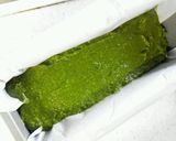 A picture of step 7 of Easy! Matcha Chocolate Pound Cake.