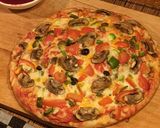 A picture of step 4 of Pizza Paratha.