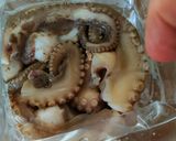 A picture of step 4 of Octopus Carpaccio.