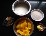 A picture of step 1 of Jackfruit Kheer.