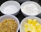 Foto del paso 1 de la receta: Postre de duraznos con crumble en vasos