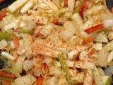 Salteado de verduras