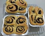 A picture of step 8 of Chocolate Powder Roll (Adapted from Cinnamon Roll).