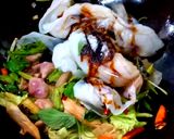 รูปขั้นตอนการทำที่ 2 ของ ก๋วยเตี๋ยวผัดขี้เมาไก่