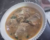 A picture of step 2 of Beef salan.
