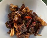Foto langkah ke 5 dari resep Oseng iga kambing.