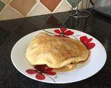 A picture of step 4 of Pancakes for 1.