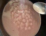 A picture of step 3 of Pomegranate pudding.