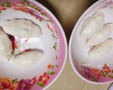 Hình bước làm 2 của món Bánh nếp nhân thịt