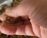 A picture of step 9 of Karela Chips.