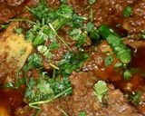 A picture of step 4 of Beef karahi.